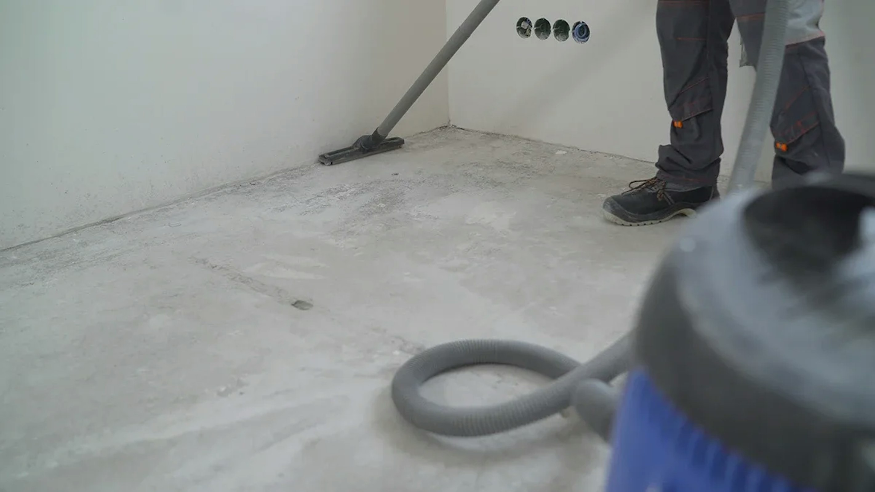 A post construction builders clean by Jani-King, one of our additional services we provide